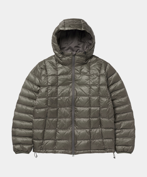 Легкий пуховик-лайнер Peace Shell Dark Khaki