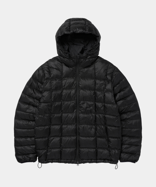 Легкий пуховик-подстежка Peace Shell Black