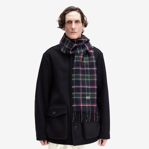 프레드페리() [선물상자 증정] 램스울 타탄 스카프 - 프레드페리 타탄 CFPU2538137-Z89 상품 이미지