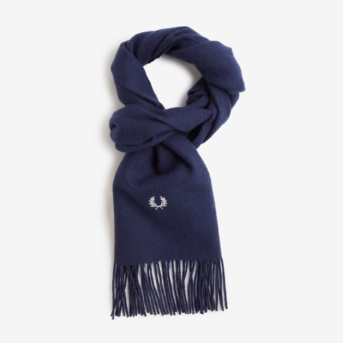 프레드페리() [선물상자 증정] 램스울 스카프 - 네이비 CFPU2534126-608 상품 이미지