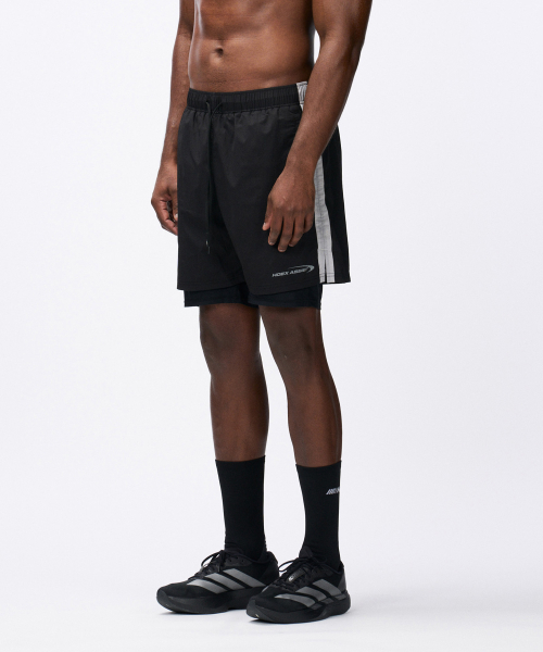 에이치덱스() 어시스트 액티브 러닝 쇼츠 (Black) 상품 이미지