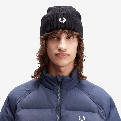 프레드페리() [선물상자 증정] 클래식 비니 - 블랙/스노우화이트 CFPU2538161-843 상품 이미지