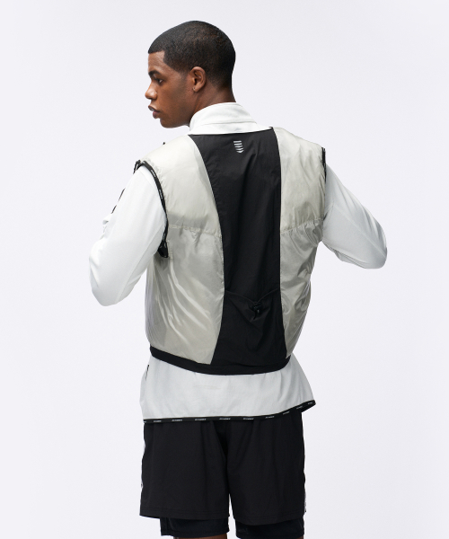 에이치덱스() 어시스트 유틸리티 러닝 패디드 베스트 (Light Gray) 상품 이미지