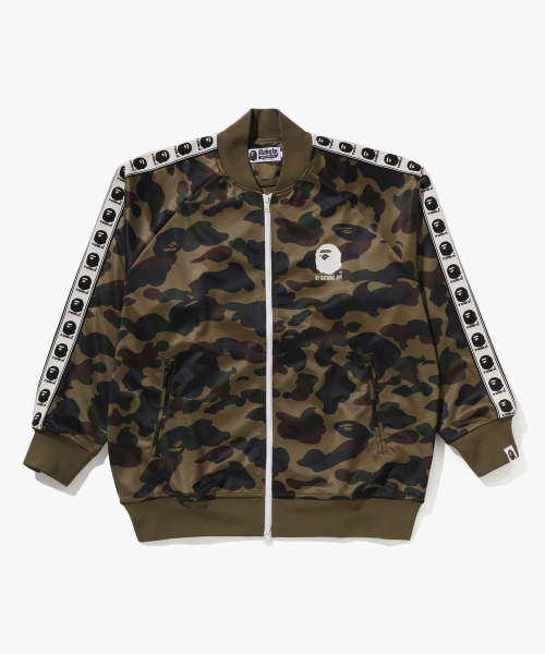 Трек-топ First Camo Relaxed Fit (M) GREEN