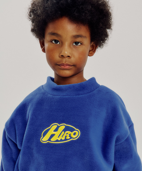 히로() 에센셜 플리스 풀오버_BLUE (BLU) 상품 이미지