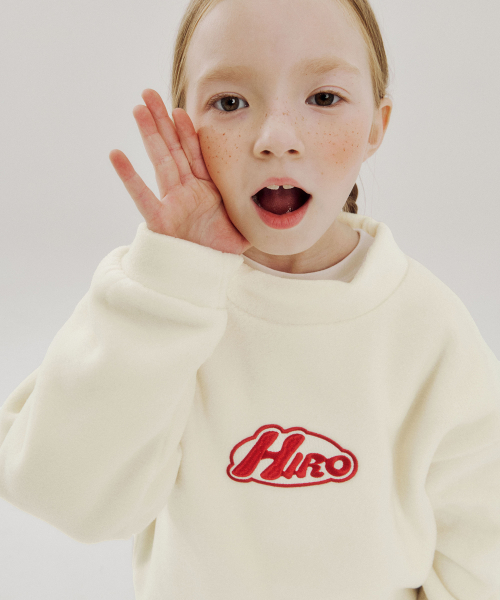 히로() 에센셜 플리스 풀오버_CREAM (CRE) 상품 이미지