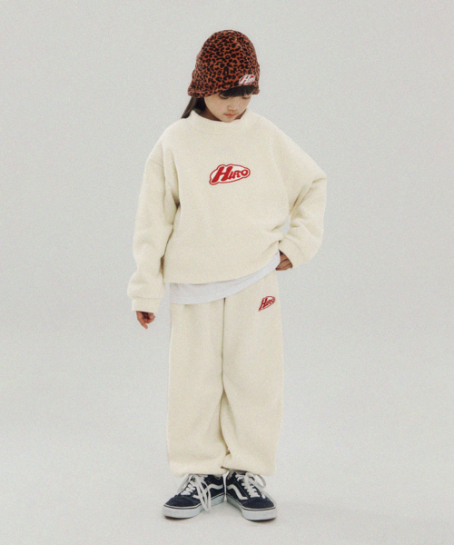 히로() 에센셜 플리스 조거팬츠_CREAM (CRE) 상품 이미지