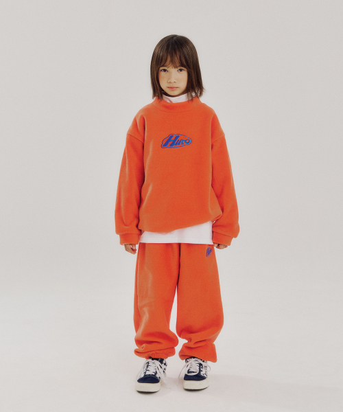 히로() 에센셜 플리스 조거팬츠_ORAGNE (ORG) 상품 이미지