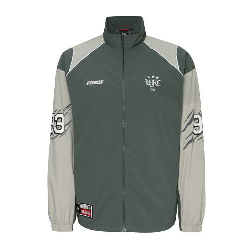 Свободная разминочная куртка UFC Adrenaline Stone Grey U2TTX1101SG