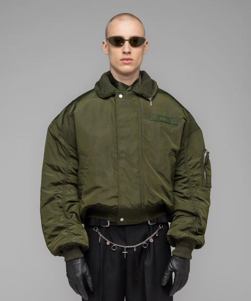 (U) Бомбер HUNTING BOMBER OLIVE GREEN