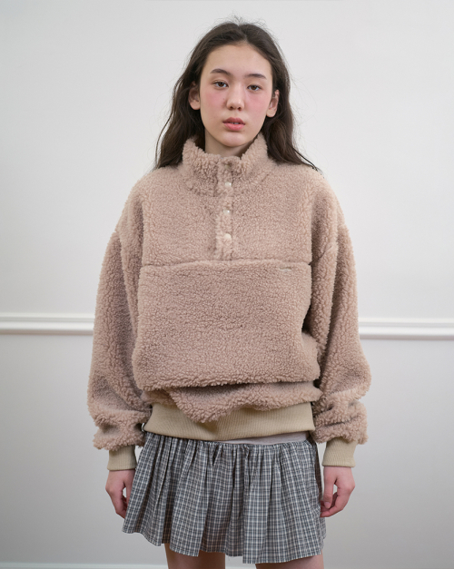 265 Тедди свитшот — Deep Beige