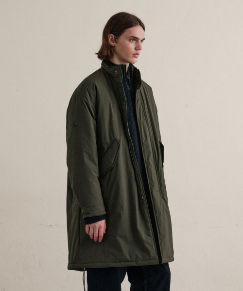 Куртка-парка из полиэстера (KHAKI)