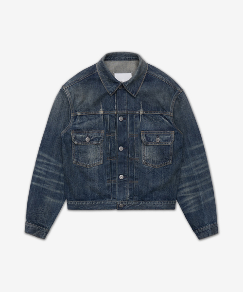 메종 마르지엘라() 더블 포켓 데님 재킷 - 블루 / S29AM0404M30037961 상품 이미지