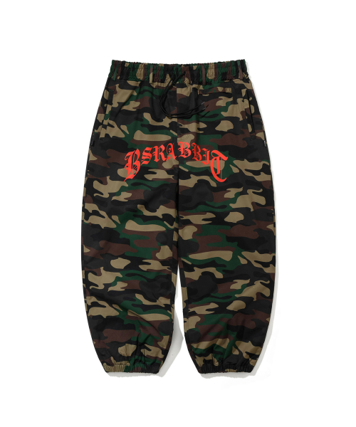 Суперширокие джоггеры Always On в расцветке Woodland Camo