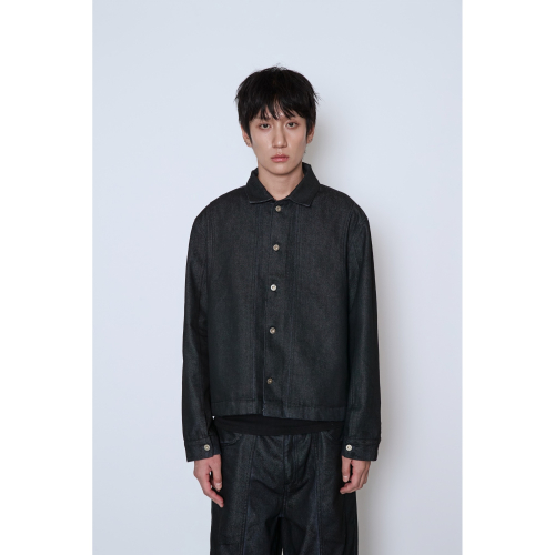 COATED DENIM JACKET