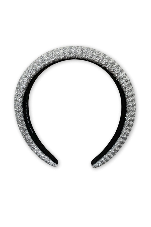 Silver Tweed Hairband