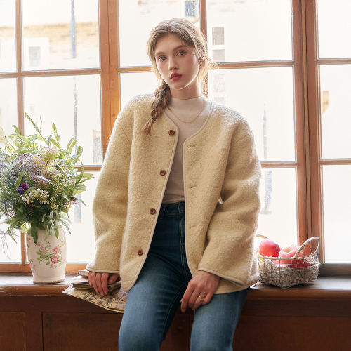 SR_Circle two cotton jacket