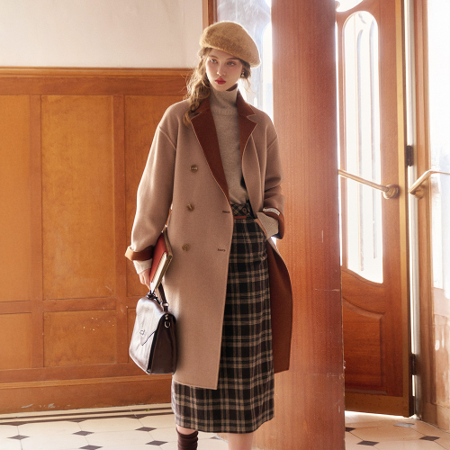 SR_Two-wear reversible wool coat_2color