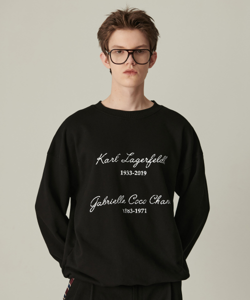 Свитшот The Legend Vintage Art Piece Black
