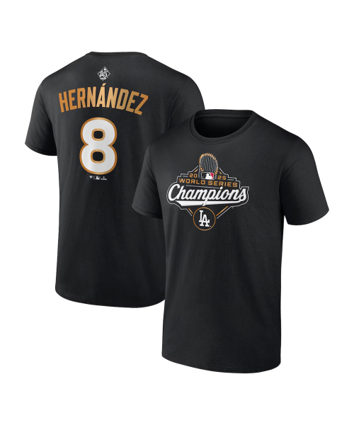 파나틱스() Quique Hernández Los Angeles Dodgers Fanatics 2026 World Series Champions Name & Number T-Shirt - Bl 상품 이미지