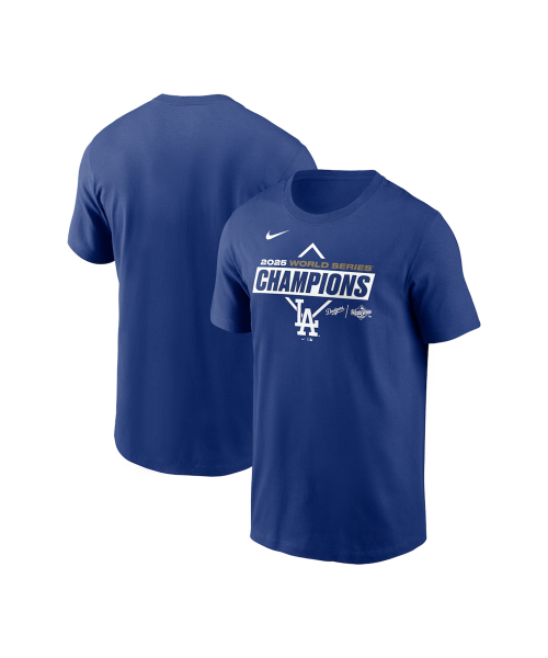 파나틱스() NIKE Dodgers World Series 2025 Champion Champion T-Shirt Blue 상품 이미지