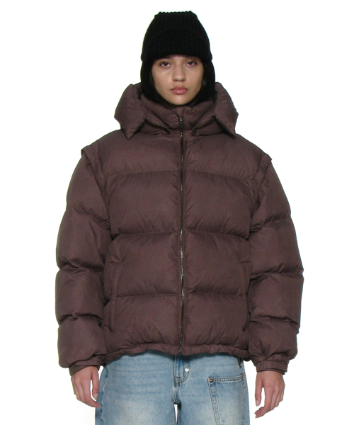 Парка-трансформер с капюшоном 3M Thinsulate (Brown)