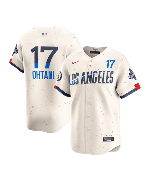 파나틱스() NIKE Dodgers Shohei Ohtani Uniform Limited Jersey City Connect Cream 2025 WS Championship Patch 상품 이미지
