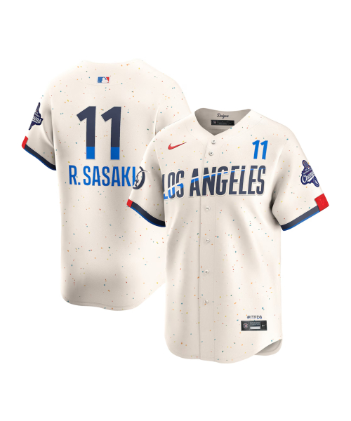 파나틱스() NIKE Dodgers Roki Sasaki Uniform Limited Jersey City Connect Cream 상품 이미지