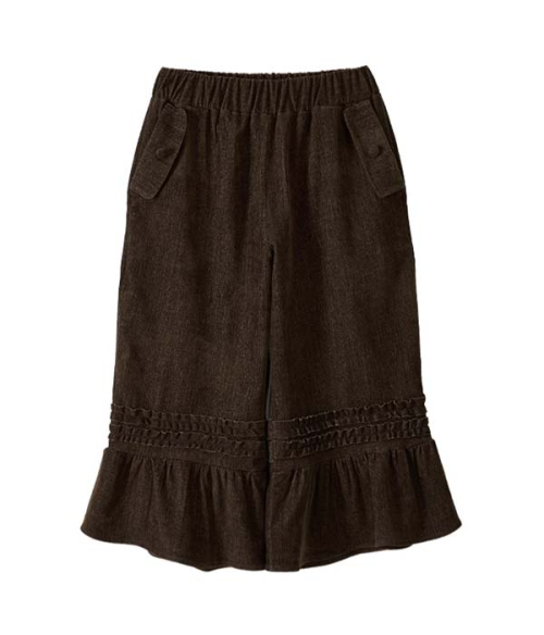 Ruffled Wide Crop брюки