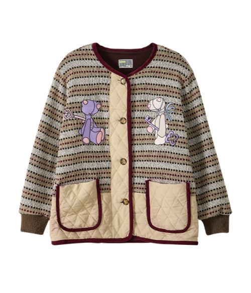 Knit стёганый Fleece Jumper