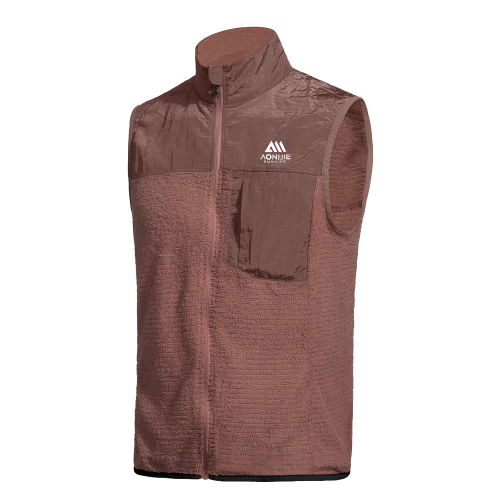 Легкий флисовый жилет Brown UJ40