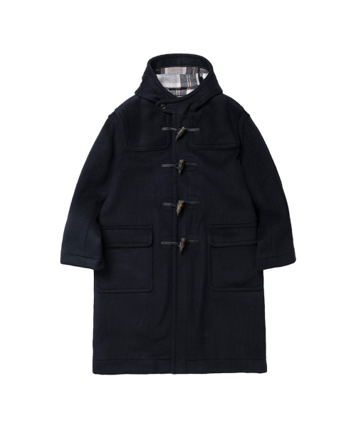 Milford Mens Oversize Duffle Coat - Navy SBB 130