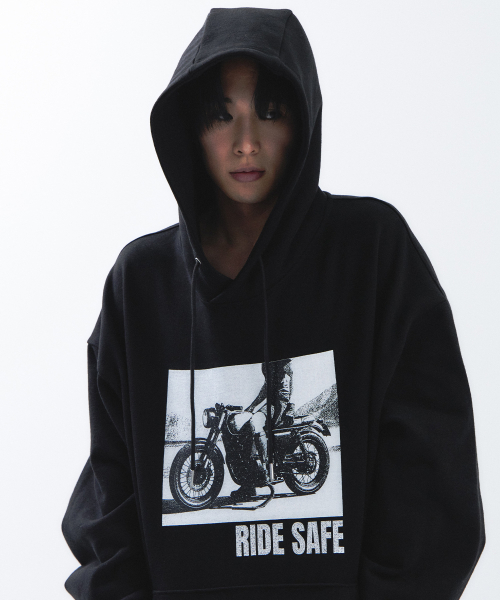 RIDE SAFE HOODIE BLACK
