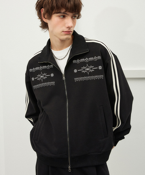Спортивная куртка Nostar Two-Line — Black