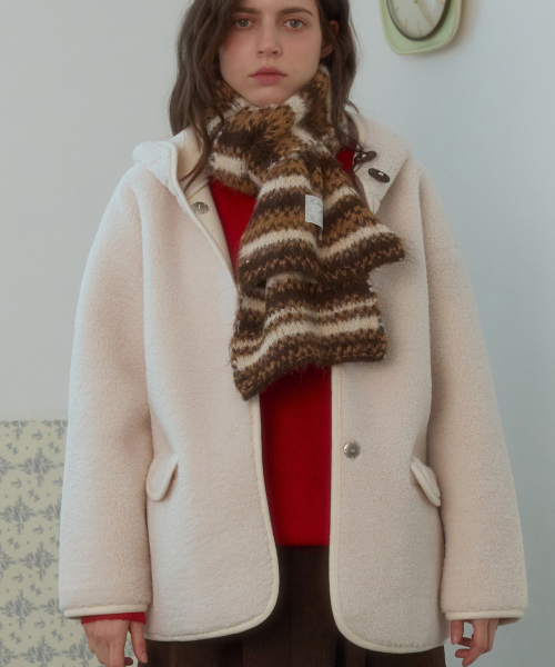 WINTER CLOUD DUMBLE COAT_IVORY