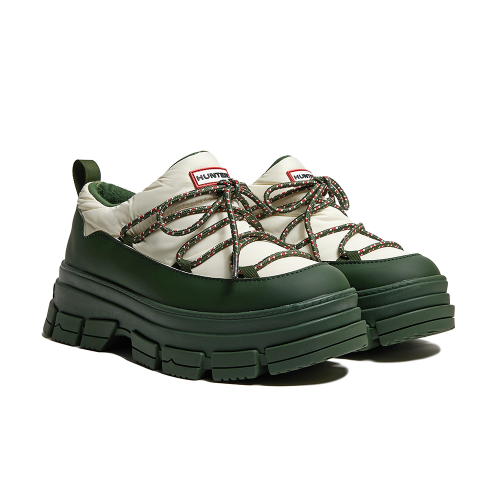 헌터() [UNISEX] 원더러 푸퍼 숏 스노우부츠 - 콤부그린 WFSB048POLKBG 상품 이미지