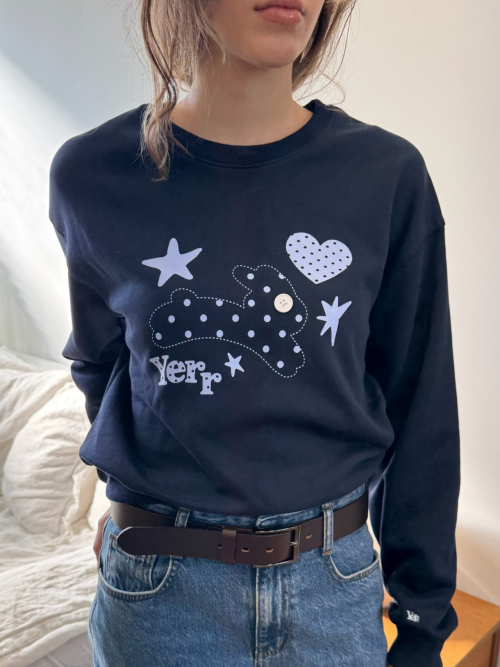 Bunniee Sweatshirt (navy)