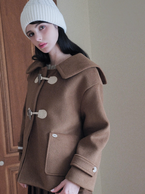 Sailor Collar Half Coat