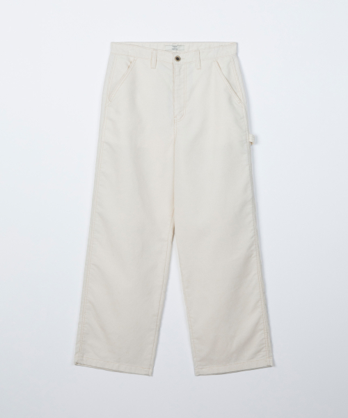 Washed вельвет брюки / IVORY