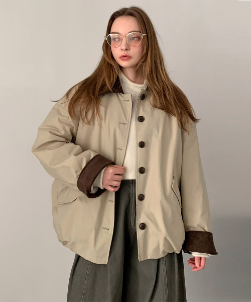 цвет Block Balloon Jacket (2colors)