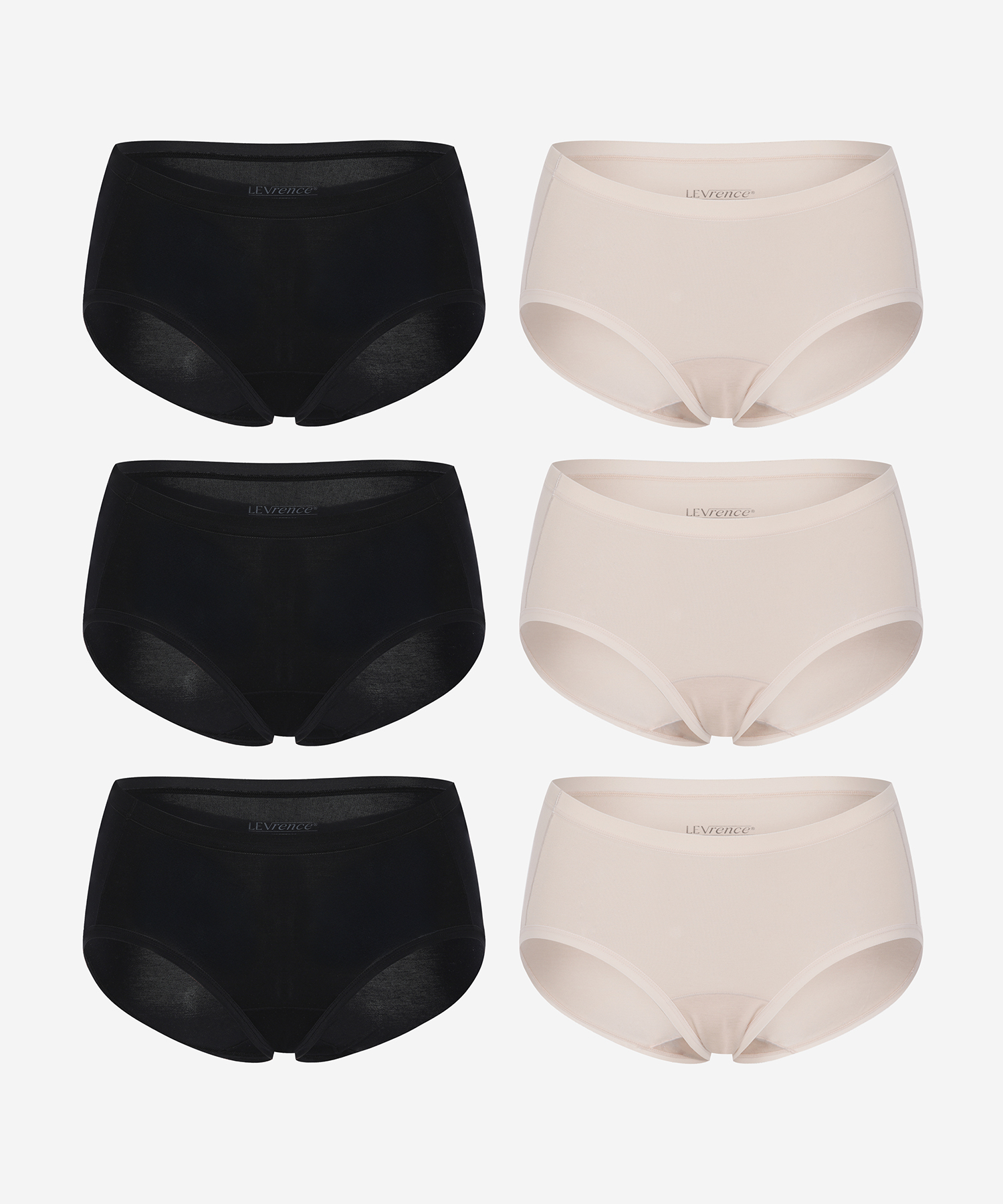 Набор на каждый день Black & Beige (6 шт.)