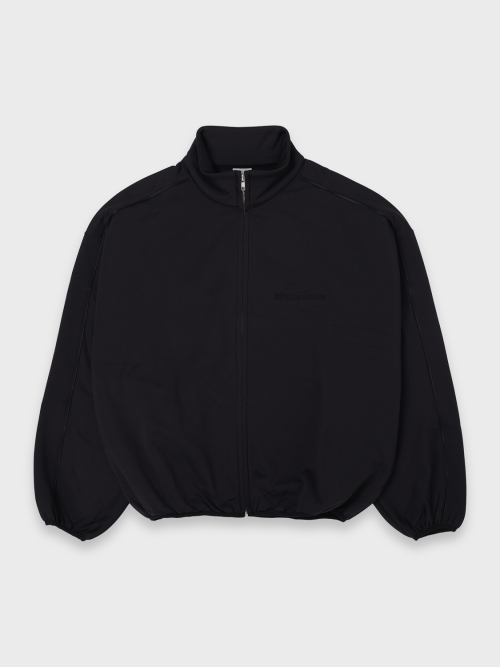 Спортивная куртка с кантом - Black - Black