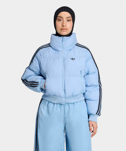 아디다스() 크롭 합성 다운 퍼퍼 - 애쉬블루 / JX2969 상품 이미지