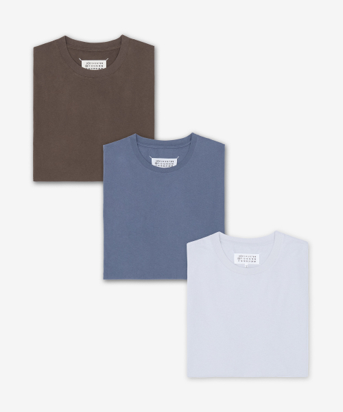 Набор из 3 футболок (White/Blue/Brown) / S50GC0710S23973970