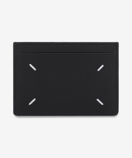 메종 마르지엘라() 4 스티치 슬림 3슬롯 카드 홀더 - 블랙 / SA1VX0007P4745T8013 상품 이미지