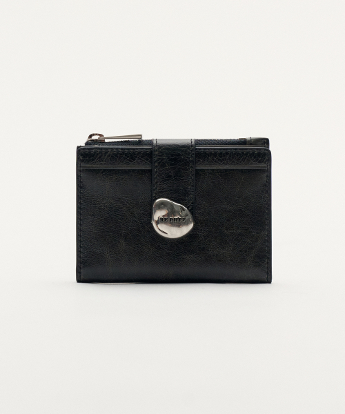 BRIDGE CARD WALLET CHARCOAL GRAY