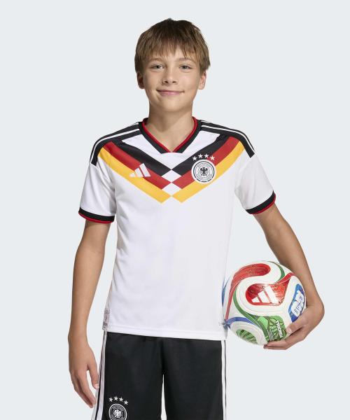 아디다스 키즈() 독일 26 홈 저지 키즈 - 화이트 / JZ4560 상품 이미지