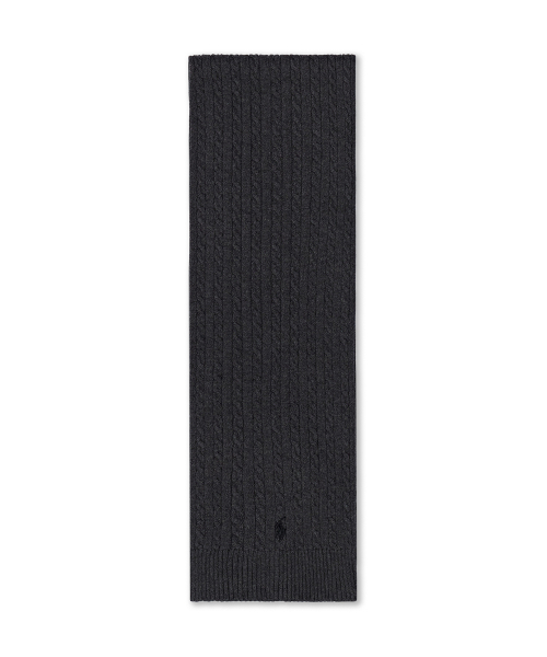 폴로 랄프 로렌 칠드런() 미니 케이블 코튼 스카프-그레이 상품 이미지