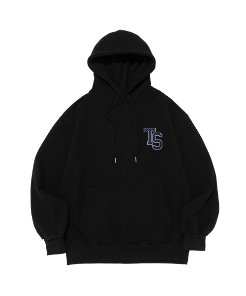 Худи TS с логотипом в точку (Black)