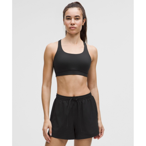 Спортивный бра lululemon Energy Medium Support, B–D *Evolve BLK